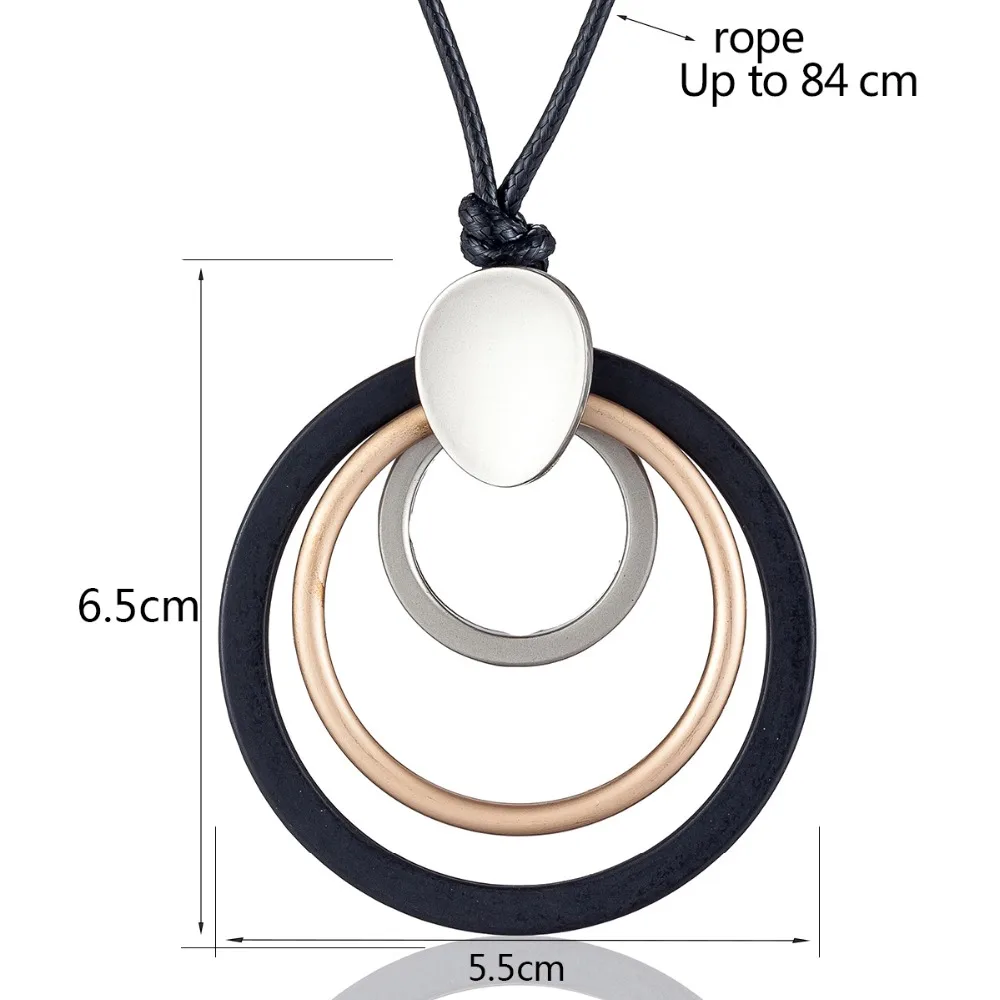 Vintage Jewelry Chokers Statement Women Long necklaces necklaces & pendants jewellery suspension Alloy Pendant 2020 Hotsale New