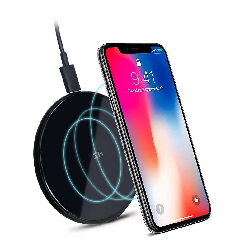 Оригинальное Беспроводное зарядное устройство ZMI Xiaomi быстрая зарядка для Iphone X 8 8p