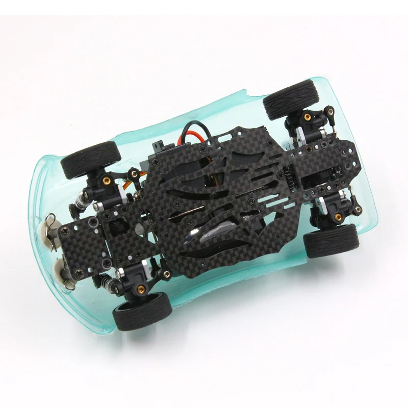 FATJAY MINI-Q 1/28 ARR RTR бесщеточная модернизация леопарда LBA1625 двигатель 18A ESC на дороге из углеродного волокна гоночный Радиоуправляемый автомобиль