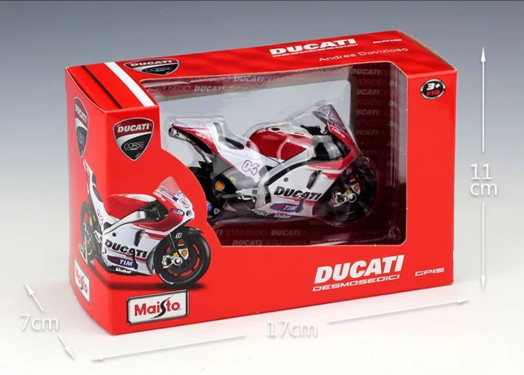 1:18 Maisto Ducati Desmosedici литье под давлением мотогонок