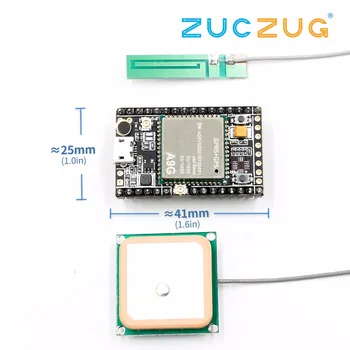 

GSM / GPRS + GPS / BDS Development Board A9G Development Board \ SMS \ Voice \ Wireless Data Transmission + Positioning