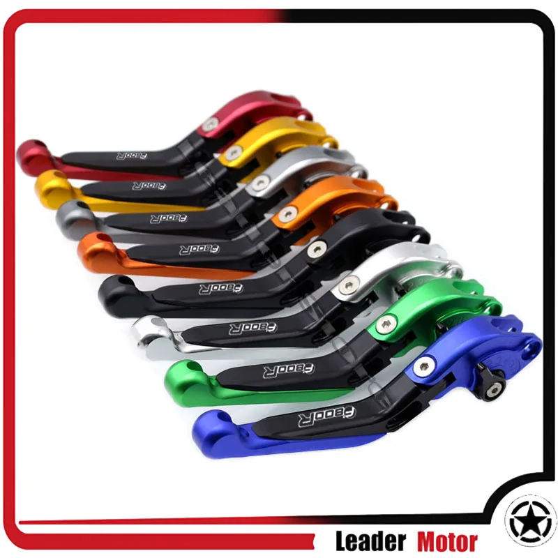 

For BMW F800R F 800R F 800 R 2009-2018 Motorcycle Accessories Folding Extendable Brake Clutch Levers LOGO F800R 20 Colors