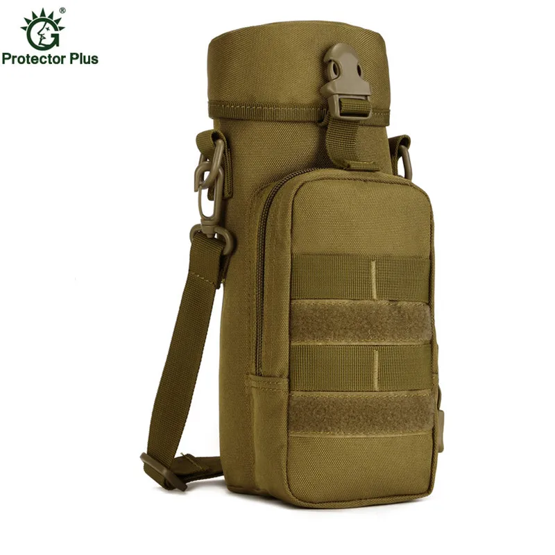 Military Tactical Single Water Bottle Climbing Bags Kettle Pouch Army Durable Men Travel Hiking Tactical Water Bag Military Tactical Single Water Bottle Climbing Bags Kettle Pouch Army Durable Men Travel Hiking Tactical Water Bag