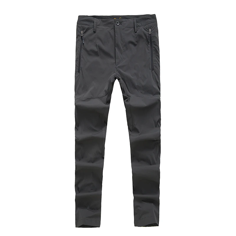 ZYNNEVA 2018 nuevos hombres otoño al aire libre pantalones delgados impermeable a prueba de viento de secado rápido pantalones de Trekking senderismo pantalones M-5XL GC5105