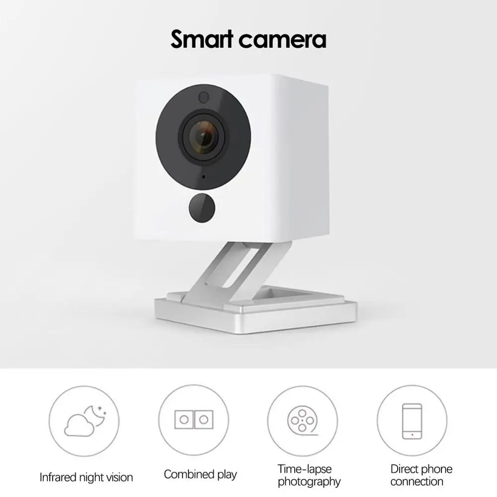 

Original Xiaomi CCTV Mijia Xiaofang Digital Zoom Smart Camera IP 110 Degree F2.0 8X 1080P WIFI Wireless Camaras Cam Night Vision