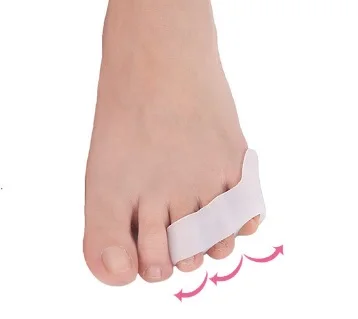 Bunion защитный гель с острым носком прокладки Bunionette для Pinkie Toe|toe spacer|bunion gel padsgel pads for
