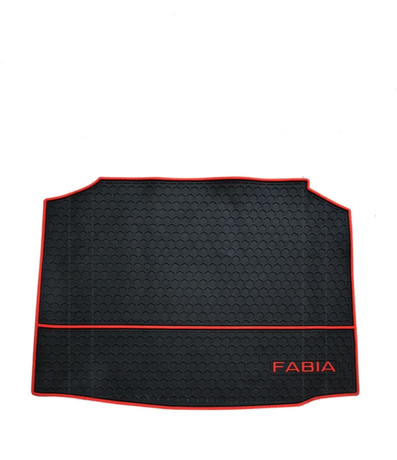 

no odor waterproof rubber anti skip easy clean latex speicialcar floor mats for SKODAFABIA