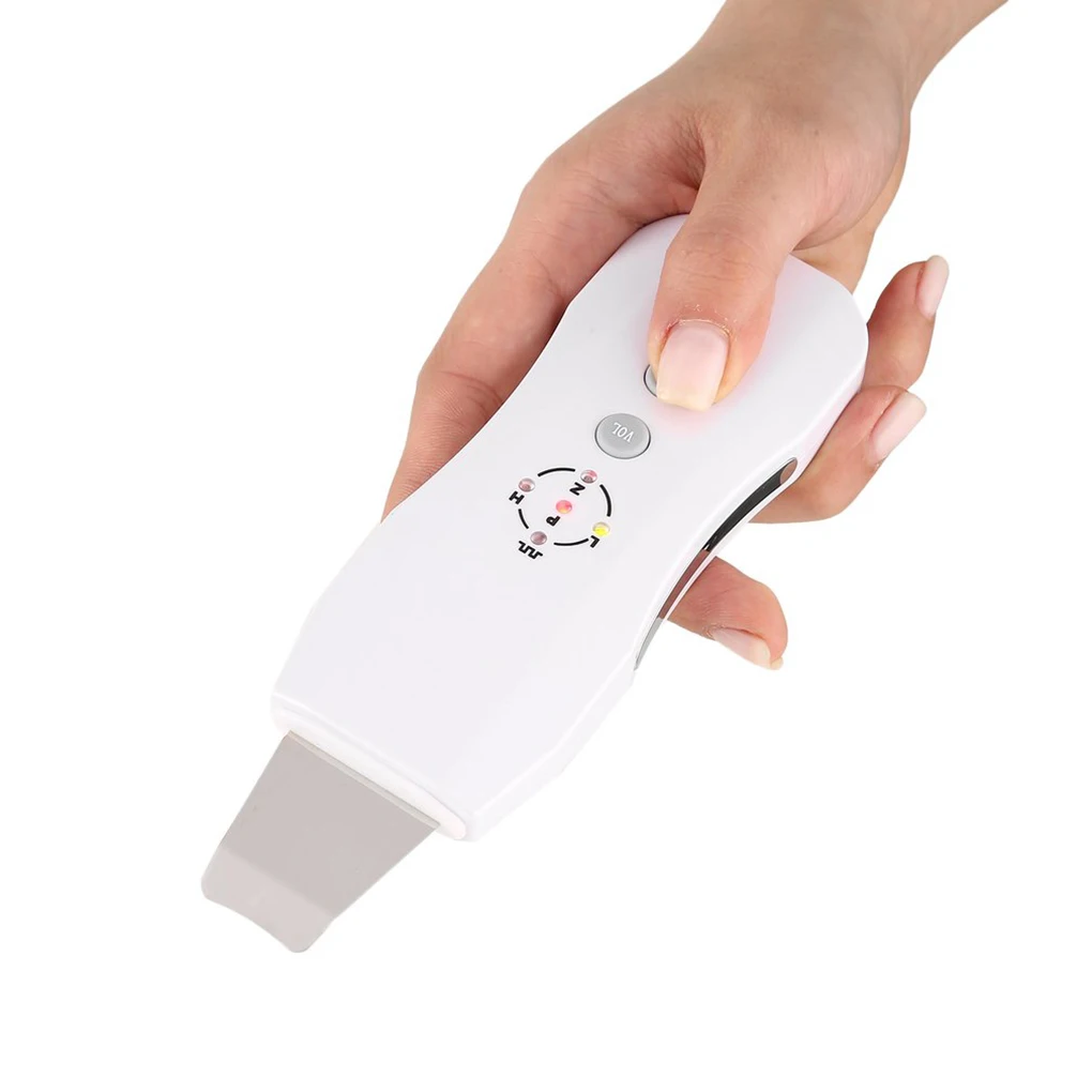 High Quality Deep Cleansing Ultrasonic Skin Spatula Anion Skin Cleaner with Ionic Technology For Skin Care