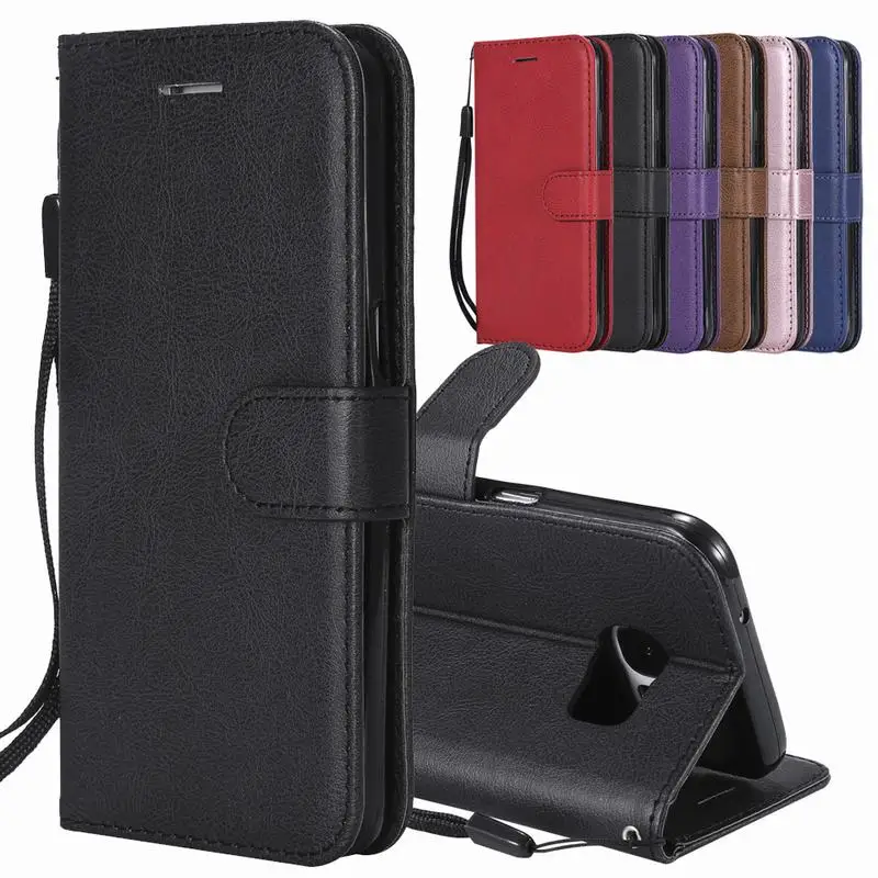 

Leather Flip Phone Case For Samsung S7 Edge Luxury Retro Wallet Flip Cover For Samsung Galaxy S7 Case Cover For Galaxy S 7 Coque
