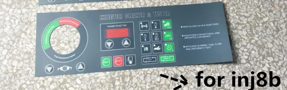 INJ-8B English panel