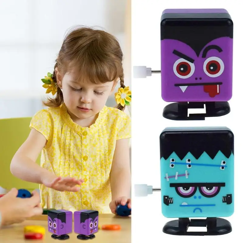 

Intellectual Souptoys Mechanical Clockwork Wind Up Toy Square Face Walking Scientist Kids Gifts