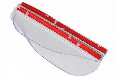 Car styling universal Rain Shield Flexible Peucine Rear Mirror Guard Rearview 2