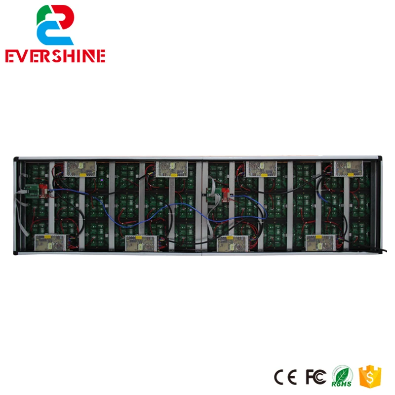 DIY P6 наружный светодиодный экран SMD полноцветный модуль 36 шт. 2 контрольная карта и