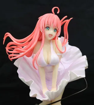 

23cm To Love Princess Satalin Deviluke LaLa Dress Software Anime Sexy Figures Dress Ver PVC Action Figure Toy