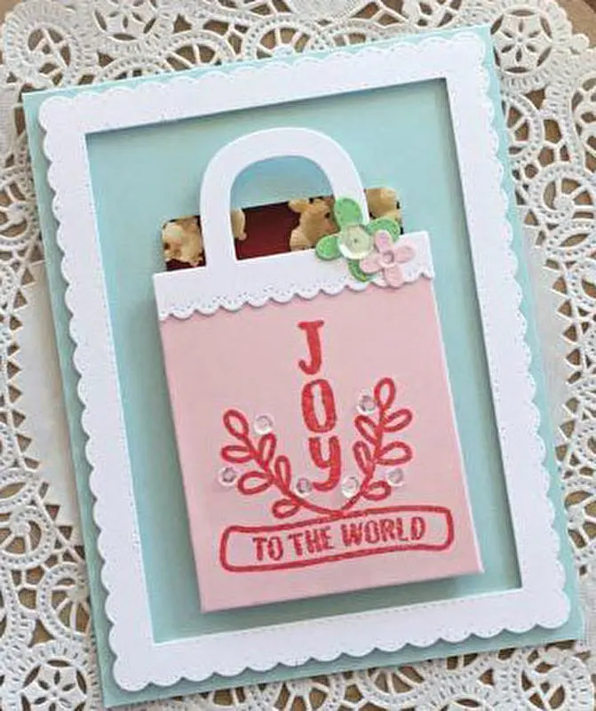 

Printed Bag Metal Cutting Dies For DIY Scrapbooking Paper Card Craft Cutting Template Embossing Dies