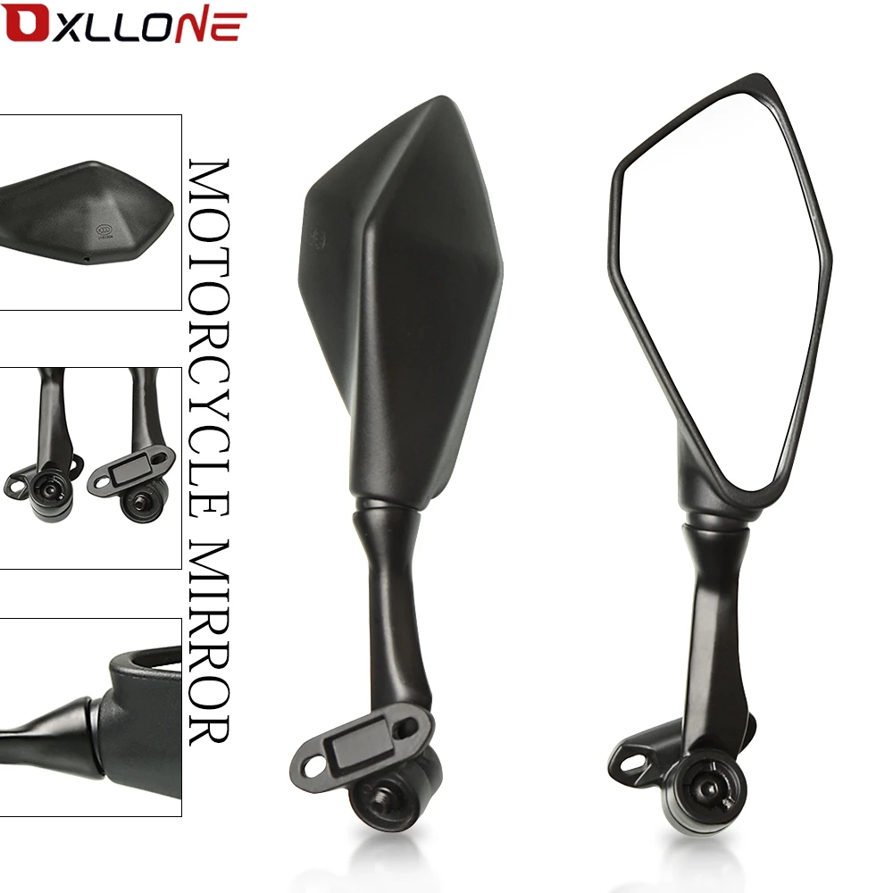 

Motorcycle Mirrors Racing Sport Bike Rear View Mirror for Honda CBR 600 F2 F3 F4 F4i CBR600RR CB1000R CB599 CB600 CBR900RR NC700