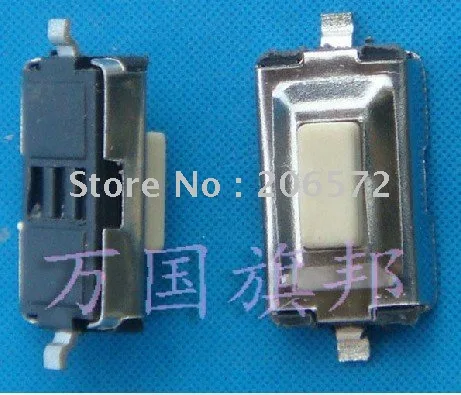 

3*6*2.5mm white MP3/MP4 SMD push button switch / microswitch