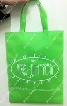 Best Custom Non-woven Bag Green Bag Shopping Bag With Free Shipping By Fedex 500pcs/lot