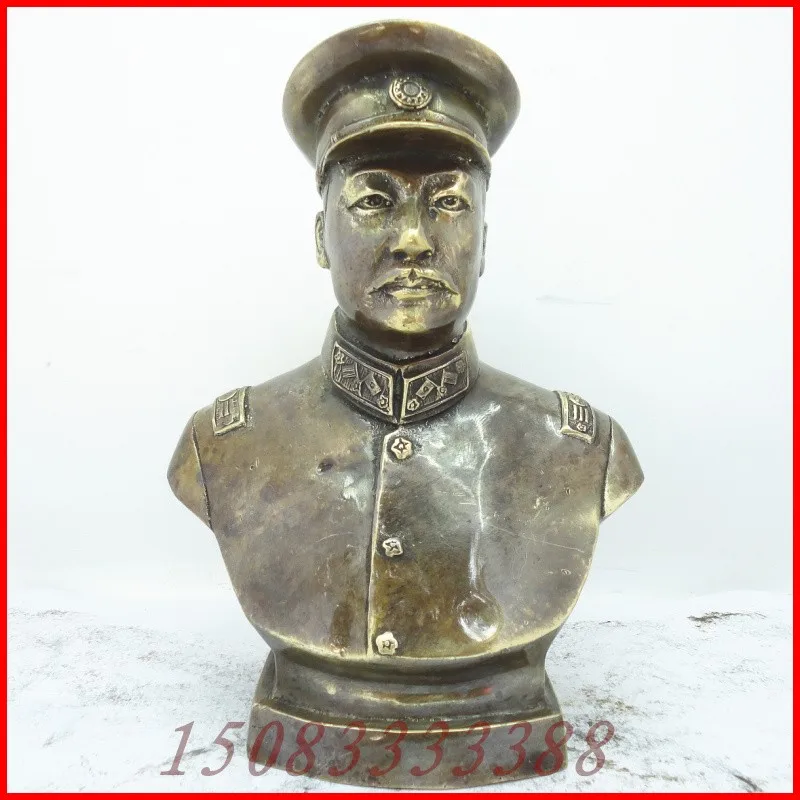 

Bronze statue copper head portrait bronze statue days crafts decoration