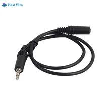 EastVita 0,5 м/1 м/2 м/3 м 3,5 мм разъем для наушников с разъемом «Мама-папа» стерео аудио кабель-удлинитель шнур для динамика телефонный провод