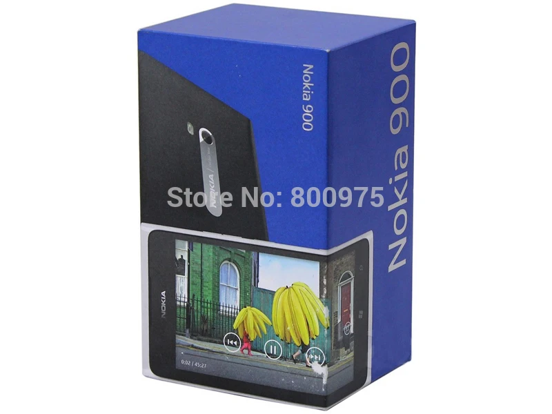 Отремонтированный NOKIA Lumia 900 мобильный телефон разблокирован Nokia 900 Windows Phone 3g Wifi 8MP