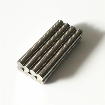 

YANGGER 5mmx1mm 100pcs/lot strong magnets neodymium round Magnet nickel 5*1mm Mini small magneet test DIY imanes Home Hardware
