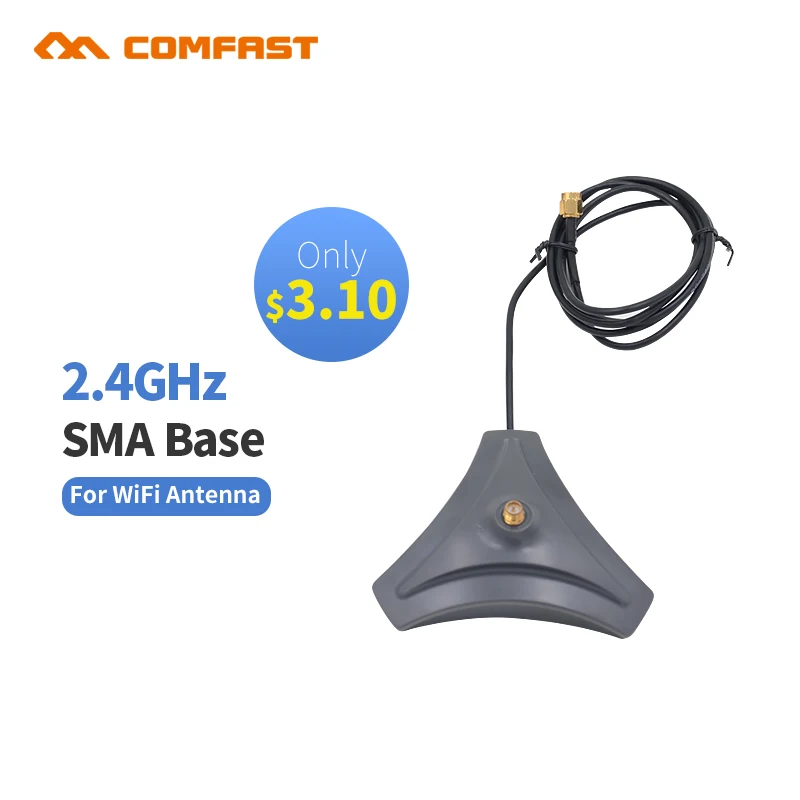 Недорогая беспроводная антенна 2 4 ГГц 10dBi базовая RP SMA для USB модемного