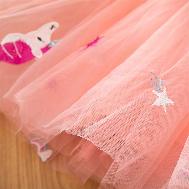 Платье принцессы с Фламинго детская одежда для девочек футболка с Фламинго+ маленькое детское платье-пачка, комплекты из 2 предметов Детская летняя одежда для девочек размер От 2 до 7 лет