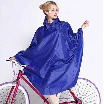 

Blue Travel Camping Ponchos Bicycle Pvc Overall Bike Motorcycle Rains Capes Cover Portable Rain Parkasuit Hooded Hiking 7R24