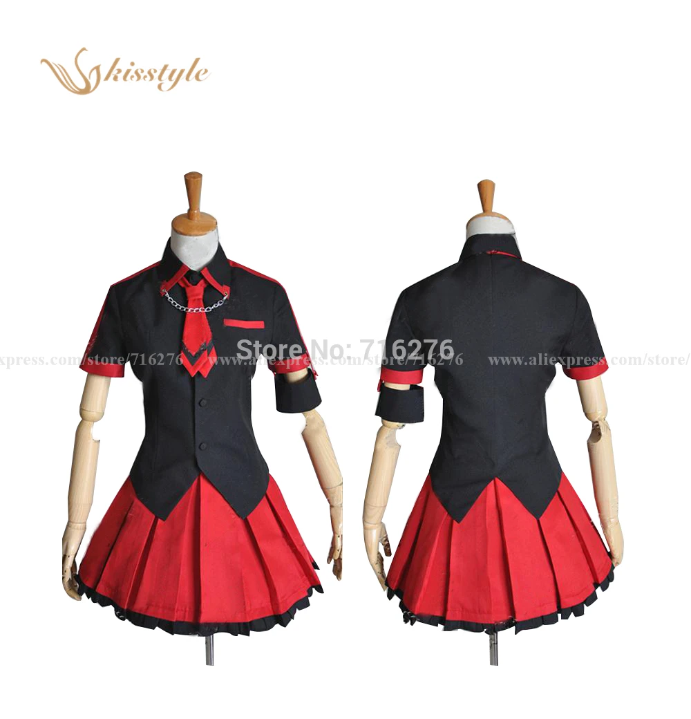 Anime Blood-C Kisaragi Saya Girl Cloth Uniform Cosplay Costume