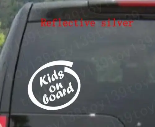 

NetCat /KIDS IN SIDE / baby ON BOARD car decals/water proof/car window body/NOT PRINT/Funny Vinyl Car Sticker Decal/reflective