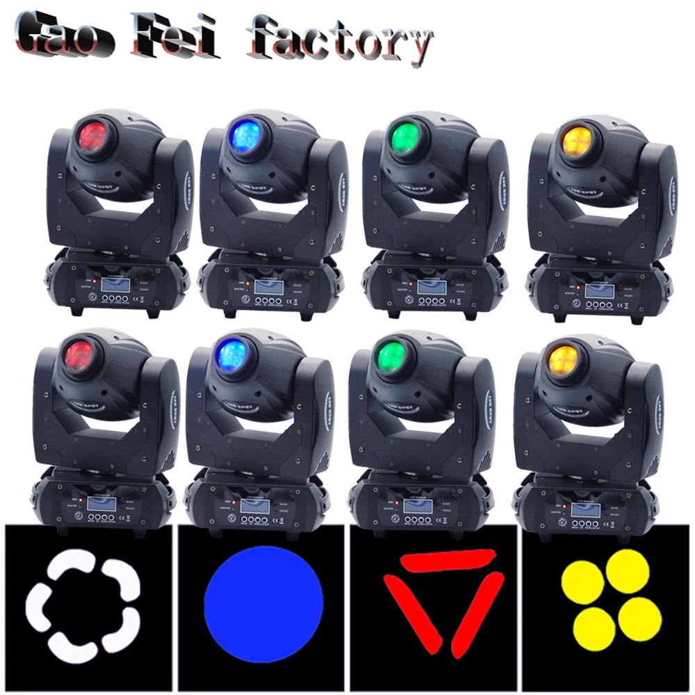 

8pcs/lot 60W Moving Head Light 3 Face Prism DMX Controller LED Spot Light for Stage moving head led 60w