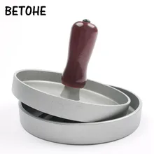 Алюминий инструменты для приготовления мяса антипригарным шеф-повар котлеты гамбургер формы производитель гамбургеров форма для гамбургера Пресс для котлеты приспособление для приготовления бургеров плесень