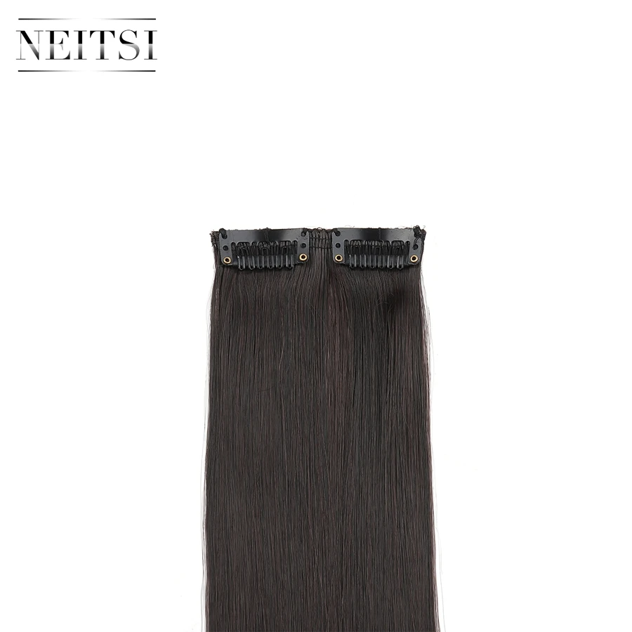 Neitsi 22 ''7 шт./компл. Прямой зажим в синтетических волос ExtensionsM2-99J