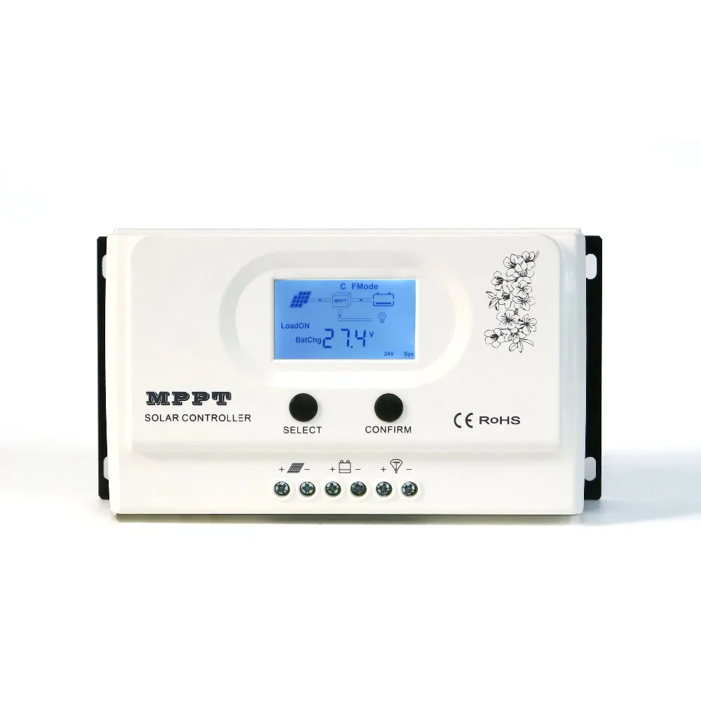 

Maylar@ 15A Wiser3 12/24V Auto DC100V MPPT Solar Charge Controller