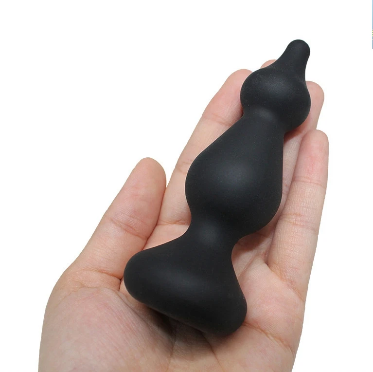 Lai Wei Sexy Black Silicone Anal Plug Set Butt Plug G-Spot Stimulating Adult Sex Toys for Women Man Gay Sex Products Lai Wei Sexy Black Silicone Anal Plug Set Butt Plug G-Spot Stimulating Adult Sex Toys for Women Man Gay Sex Products
