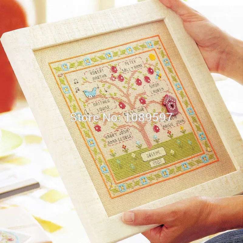 

Fishxx Cross Stitch Cross194-3 cartoon [Singing birds]Excluding accessories