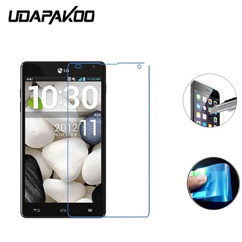 

Nano Explosion-proof (Soft Glass) Clear Screen Protector Front Protective Film for LG Optimus G E975 LS970 E973 E971 F180