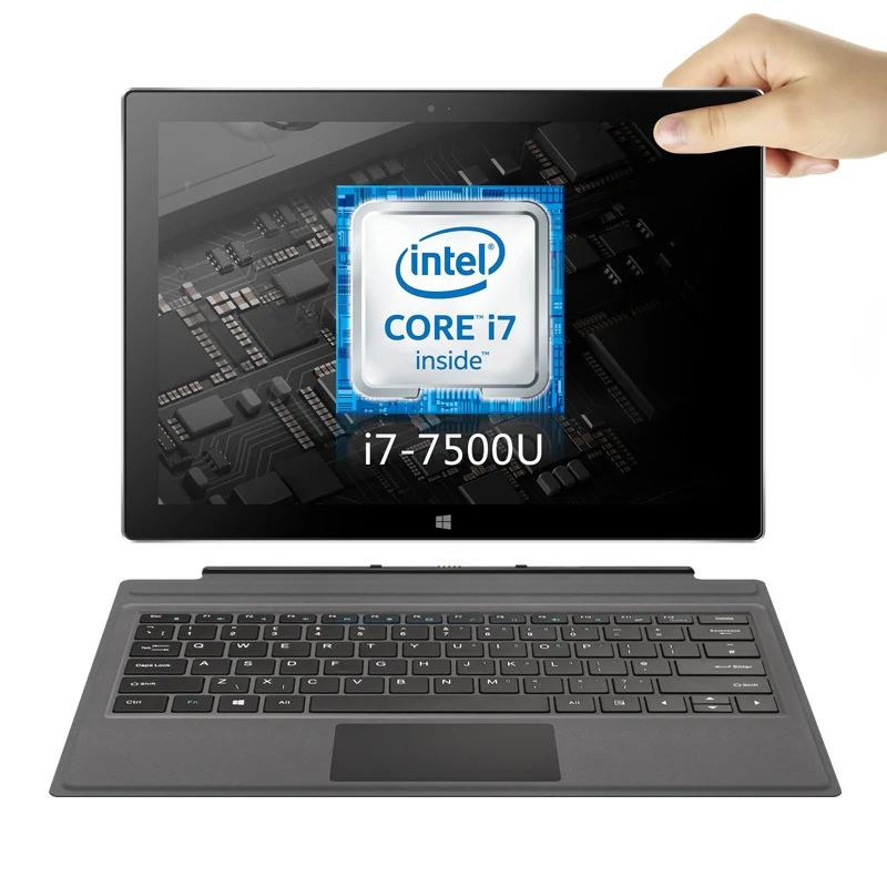 Планшетный ПК VOYO i7Plus 12 6 дюйма Intel Core i7 7500U до 3 5 ГГц металлический ноутбук с IPS
