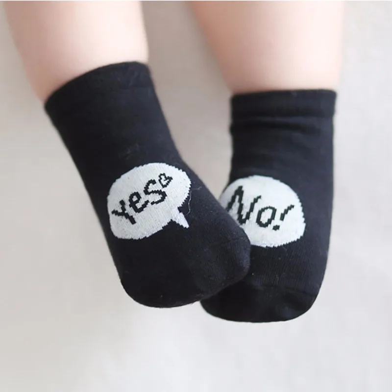 Весенне-осенние носки для малышей милые Нескользящие дышащие хлопковые носки с рисунками животных носки-башмачки для малышей meias infantil