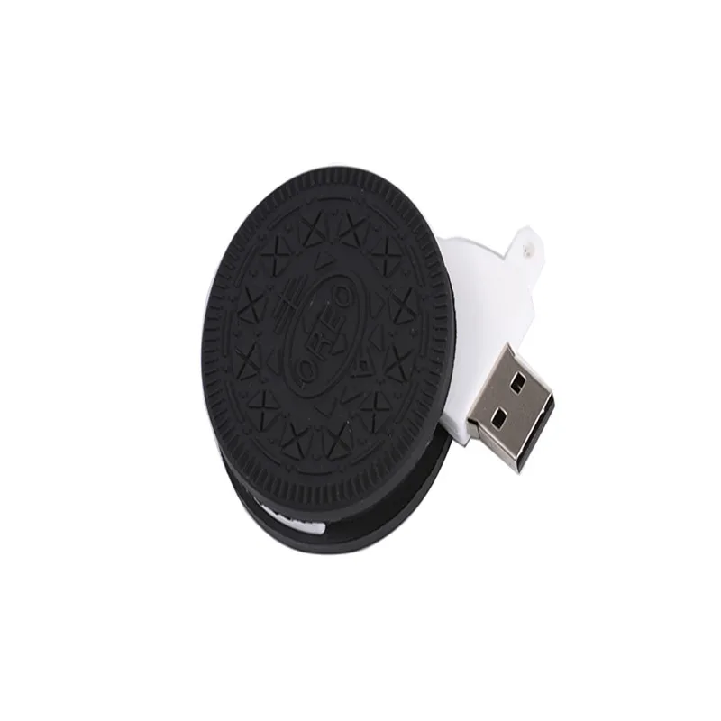 JASTER мультфильм Oreo модель печенья usb2.0 4 ГБ 8 ГБ 16 ГБ 32 ГБ 64 ГБ флеш-накопитель USB флеш-накопитель креативный Подарочный флеш-накопитель