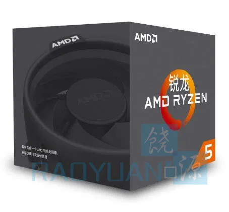 

New AMD Ryzen 5 1600 R5 1600 3.2 GHz Six-Core Twelve Thread 65W CPU Processor YD1600BBM6IAE Socket AM4 with cooler cooling fan