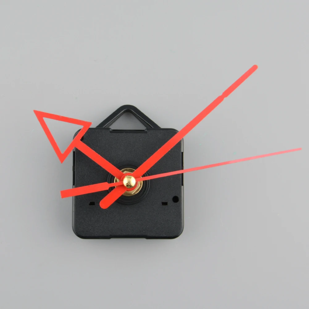 

Silent Clock battery power Quartz Movement Mechanism Red Arrow Hand DIY Replacement Part Repair Set saat