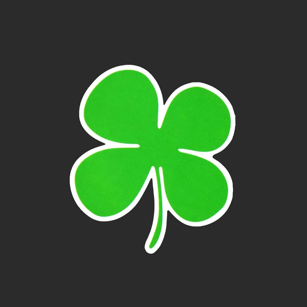 Lucky Grass Single Cartoon Stickers Notebook Laptop Funny Stickers