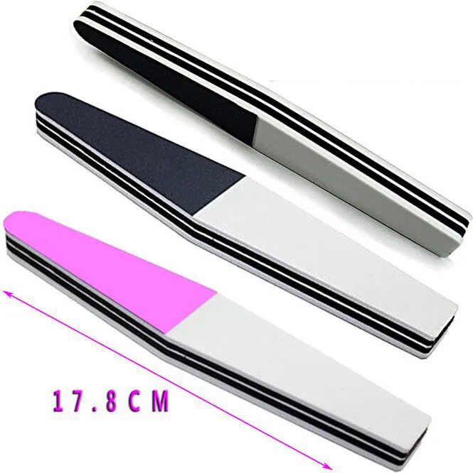 

10pcs/lot diamond nail polishing file nail shiner 3 step nail buffer free shipping