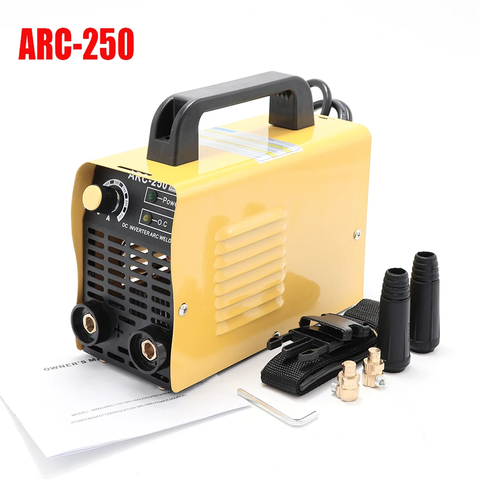 ARC-250/ARC-200I трубка бтиз 110 V, 220V Инвертор DC маленький сварочный аппарат мини ручной дуговой сварочный аппарат