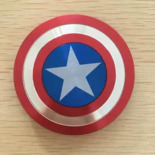 Marvel Капитан Америка щит Непоседа Спиннер игрушки