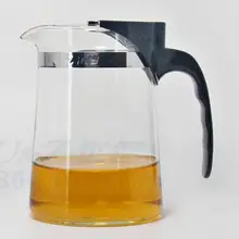 Модный горячий термостойкий стеклянный чайник 500 мл, цветочный чайный набор, Чайник Пуэр, кофейник