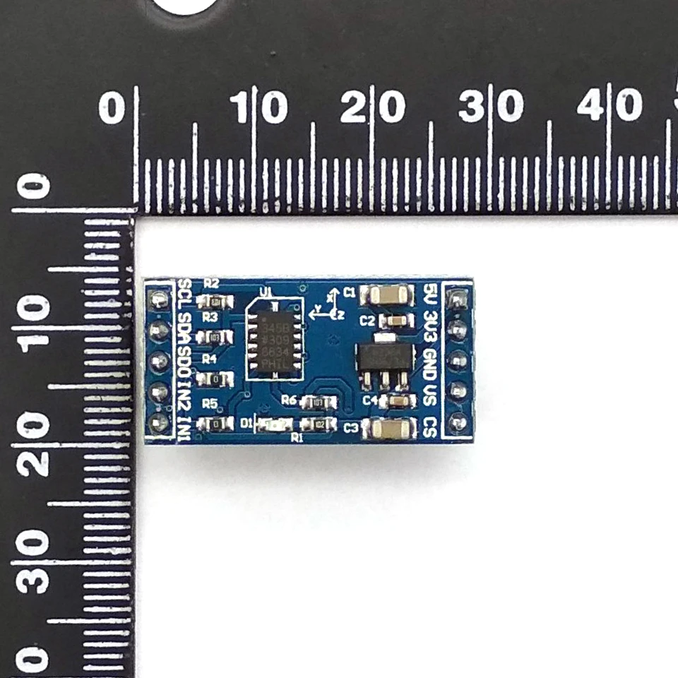 ADXL345 3 осевой цифровой датчик гравитации модуль ускорения наклона для|sensor