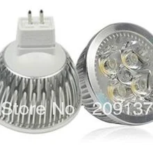 Заменить 60 Вт Высокая Ярко CREE MR16 12 Вт 4*3 Вт 12 В светодиодные лампы Светодиодный прожектор dwonlight